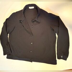 Coldwater Creek Women's Black Knit Jacket